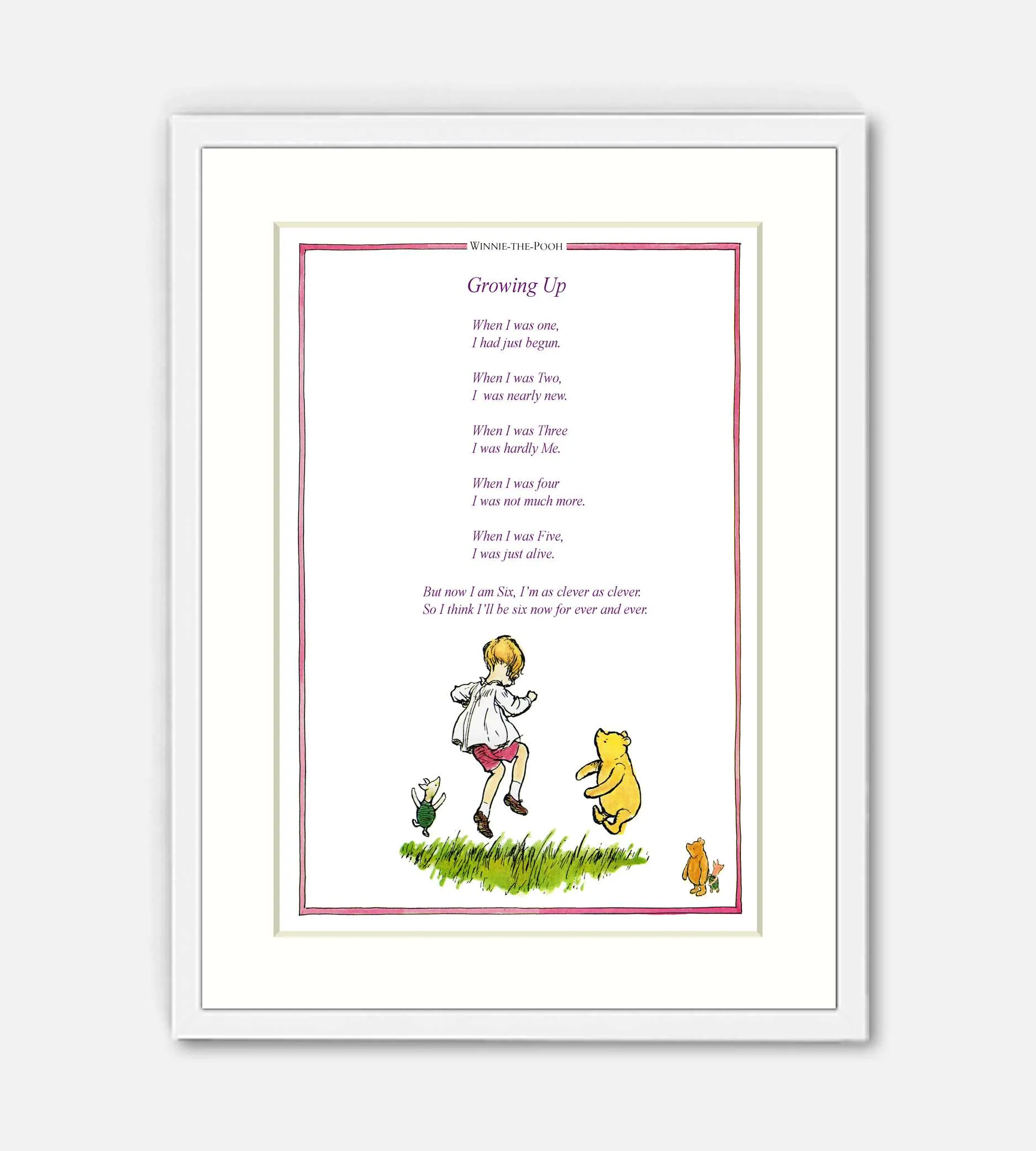 Growing Up Poem