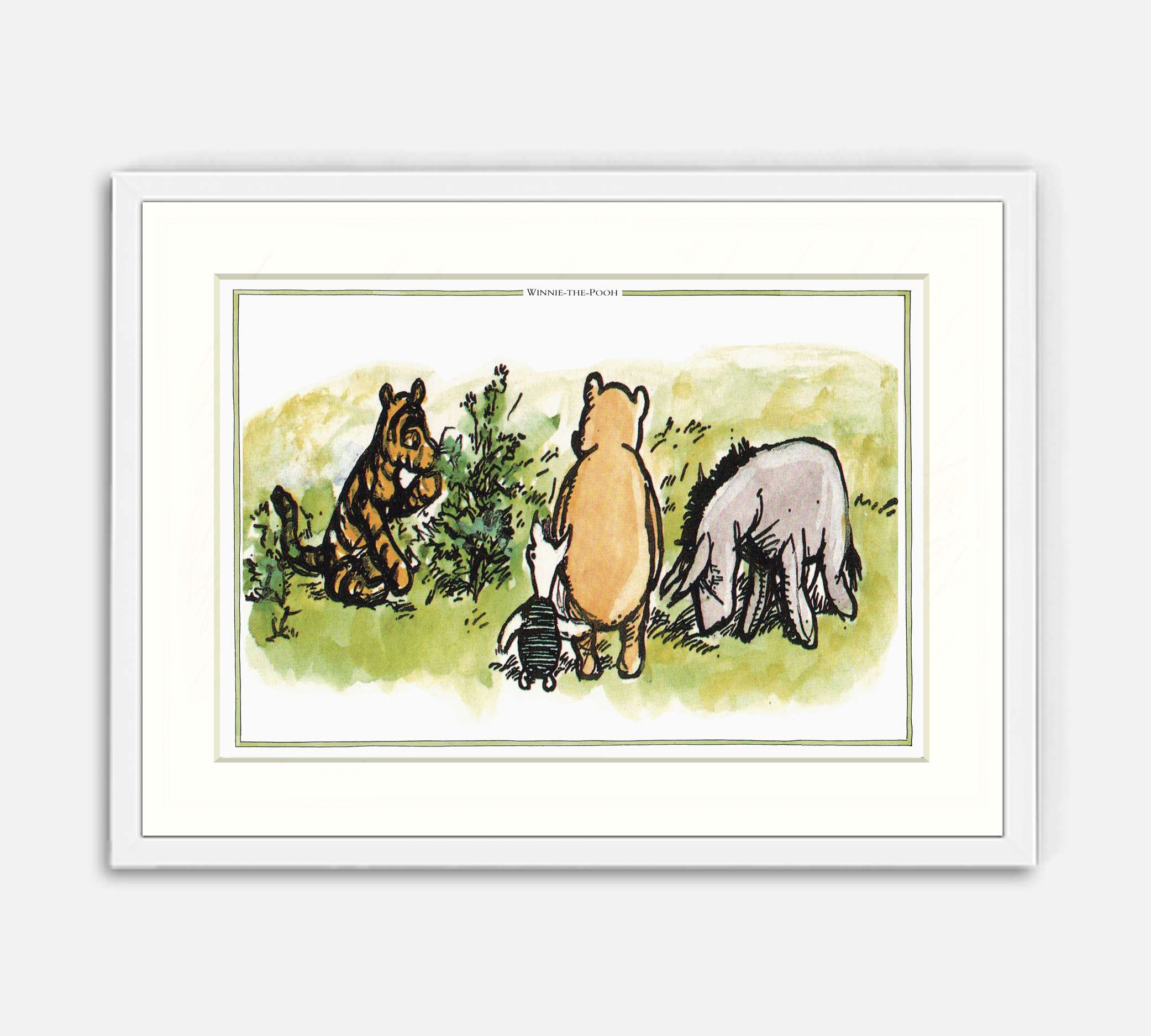 Tigger Eats Some Thistles